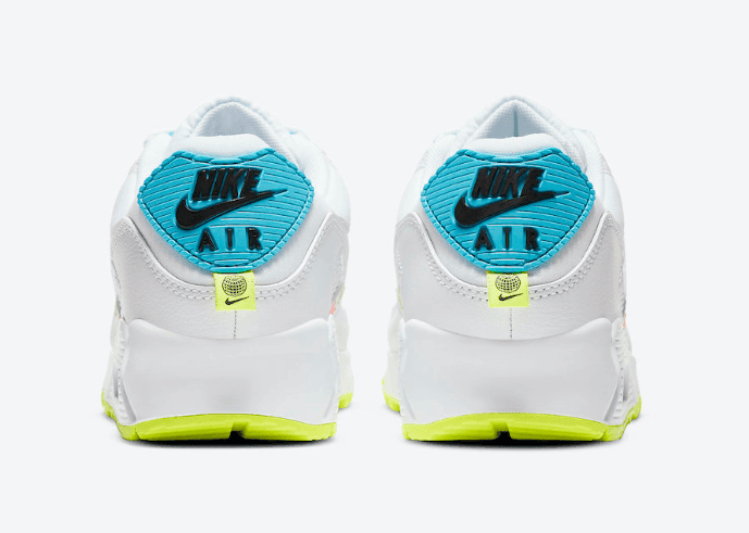 一排Swoosh有点亮眼!全新Air Max 90“Worldwide”即将发售! 货号:CK7069-100