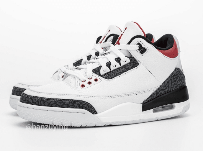 全新Air Jordan 3颜值不俗!实物图抢眼! 货号:CZ6431-100