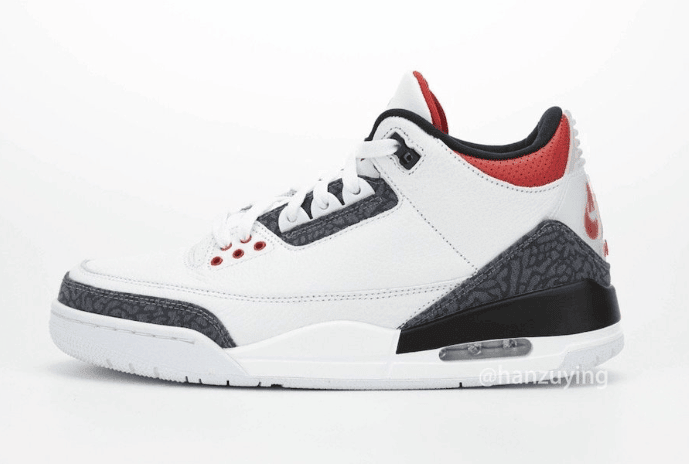 全新Air Jordan 3颜值不俗!实物图抢眼! 货号:CZ6431-100
