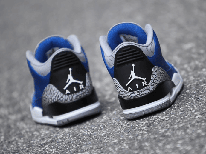 DJ Khaled天价联名双胞胎!黑蓝AJ3释出最新实物图! 货号:CT8532-400