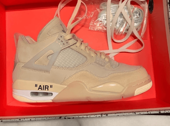 OW x AJ4发售日期曝光!7月25日登场! 货号:CV9388-100