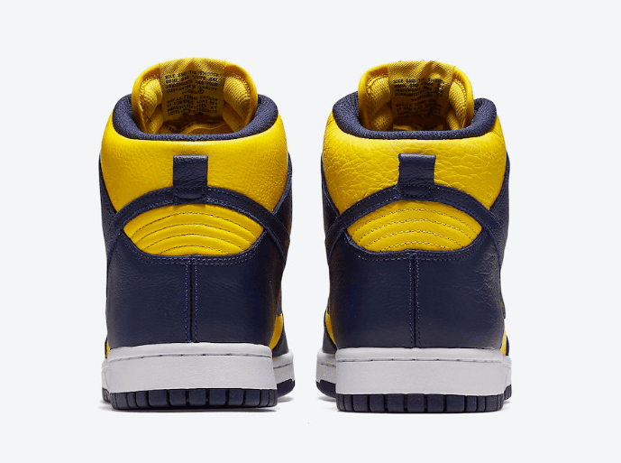Nike Dunk High密歇根大学配色复刻回归!今年9月登场! 货号:CZ8149-700