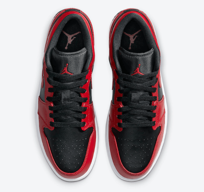 “反转黑红”AJ1 Low释出官图!下月发售! 货号:553558-606