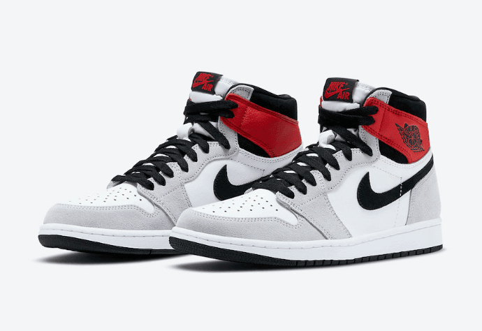 AJ1浅烟灰官图释出!下月发售! 货号:555088-126