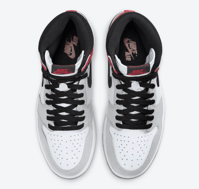 AJ1浅烟灰官图释出!下月发售! 货号:555088-126