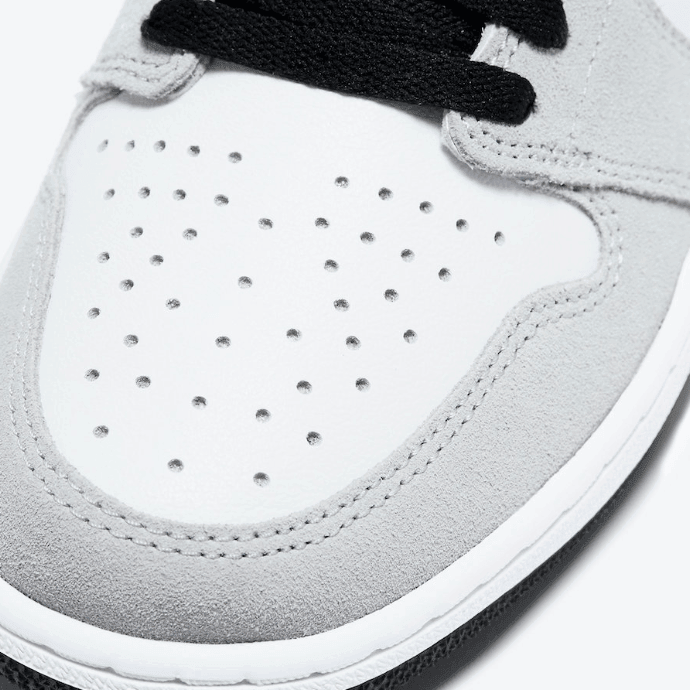 AJ1浅烟灰官图释出!下月发售! 货号:555088-126