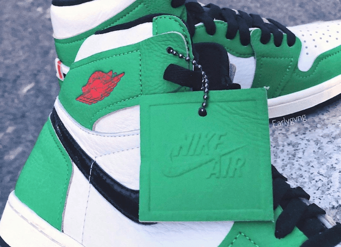 酷似凯尔特人和喜力Dunk!全新AJ1“幸运绿”首度曝光! 货号:DB4612-300