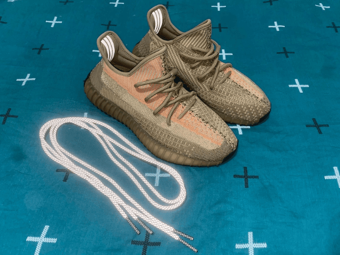 3M反光鞋带!全新Yeezy 350 v2“ Eliada”完整实物图曝光!