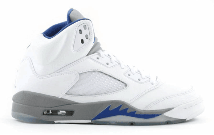 清爽白蓝装扮!全新Air Jordan 5 “Hyper Royal”明年登场! 货号:DD0587-140