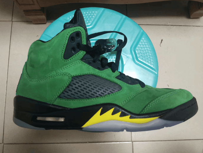 天价俄勒冈 AJ5 PE 市售!实物首度曝光!今年9月发售! 货号:CK6631-307