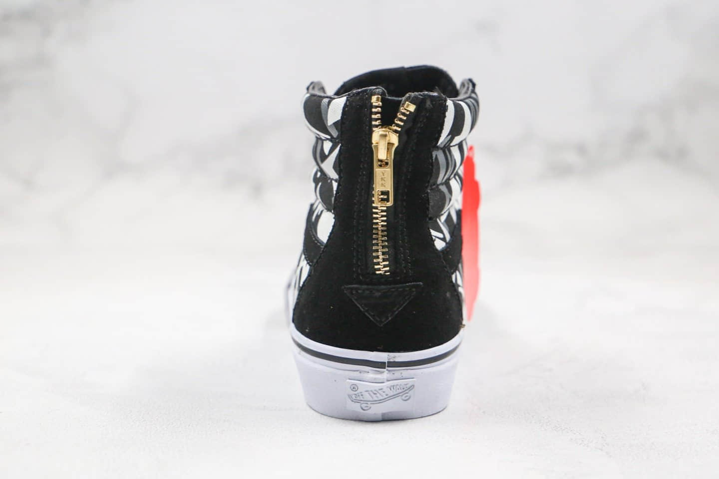 万斯Vans x Clot SK8-HI Alienegra公司级版本陈冠希同款高帮黑色涂鸦荆棘配色原厂硫化大底