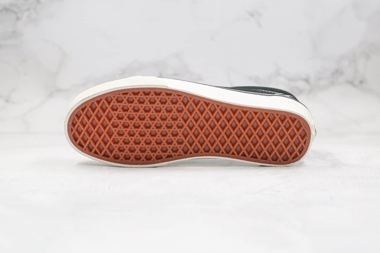 万斯Sandy Liang x Vans Old Skool公司级版本设计师联名限量帆布鞋黑白缝线高清洁化硫工艺