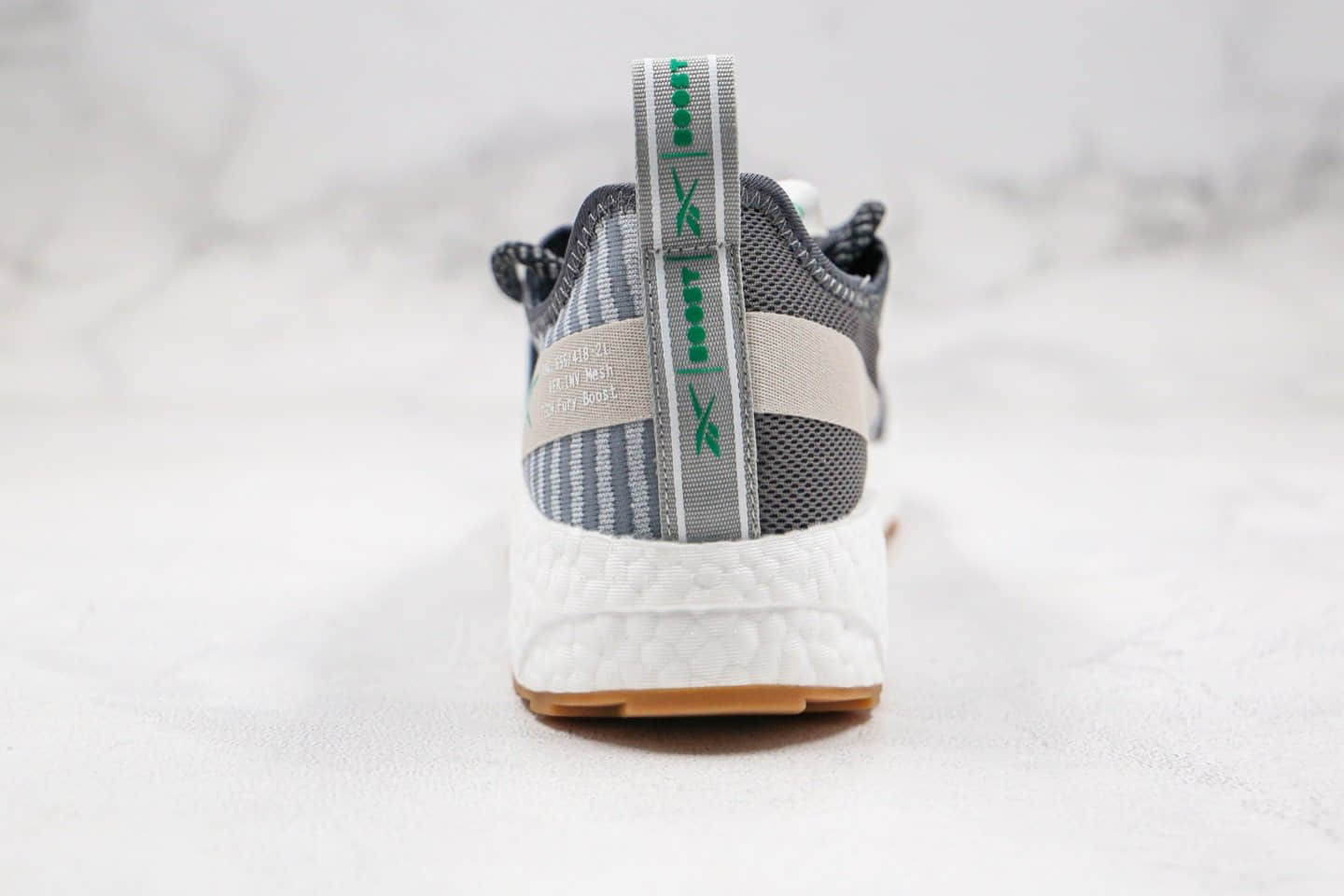 阿迪达斯Adidas Instapump Fury Boost Prototype x Reebok纯原版本锐步联名款爆米花跑鞋陈伟霆同款灰蓝色 货号:FW0166