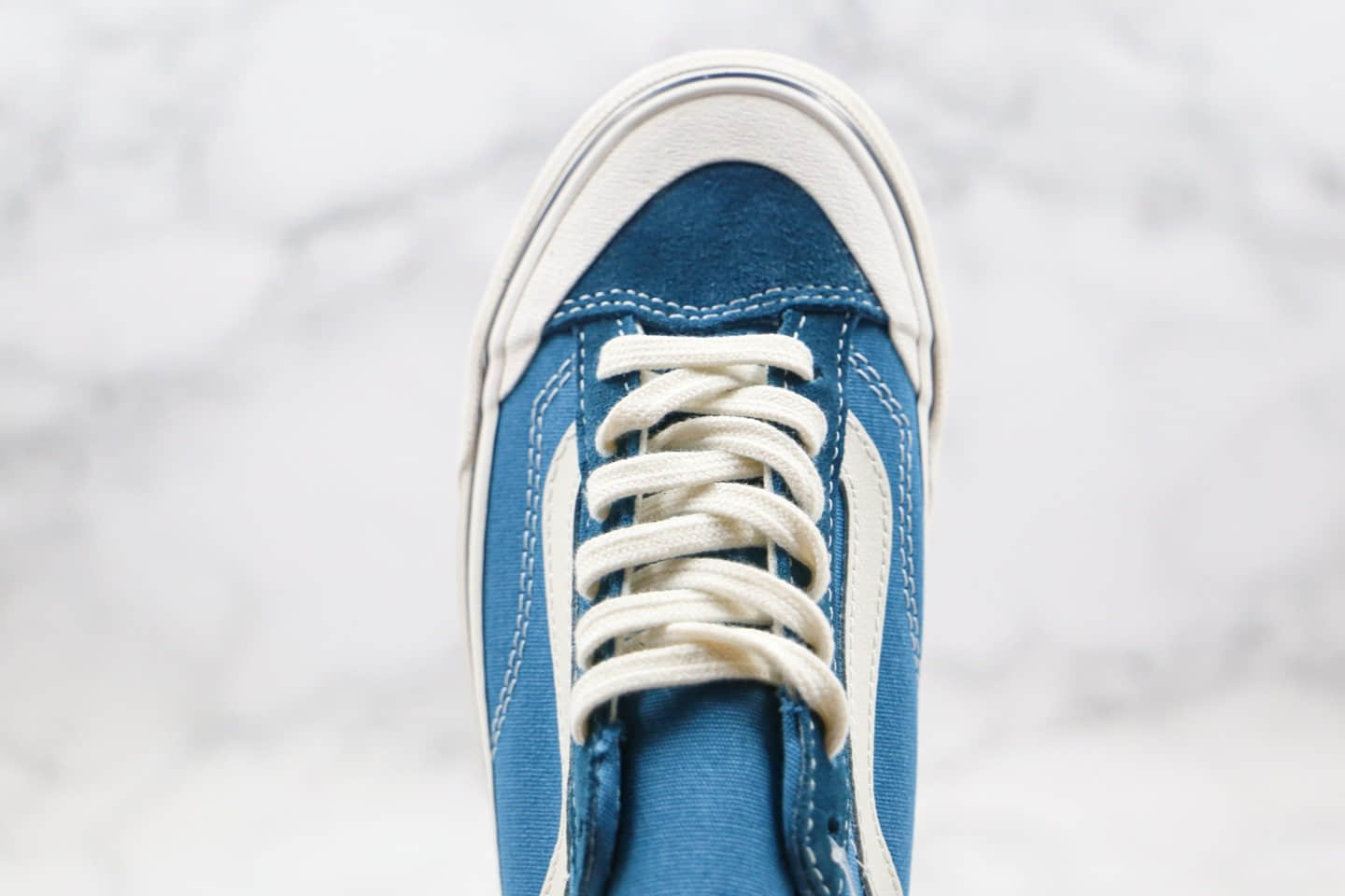 万斯Vans Style 36 Cecon SF公司级版本小红书爆款半月包头板鞋蓝色大巴车原厂硫化工艺 货号:VN0A3MVL24M