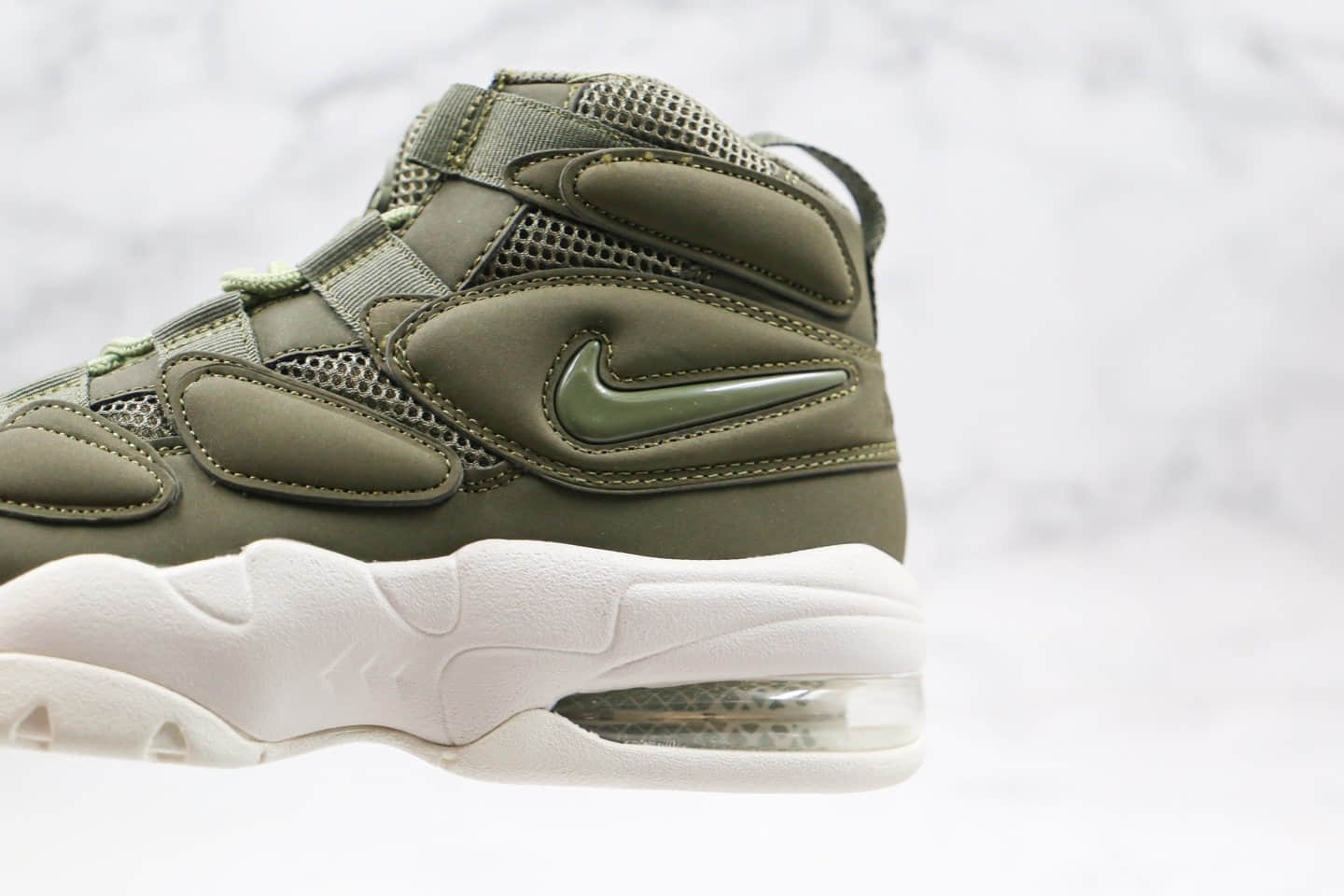 耐克Nike Air Max 2 Uptempo Urban Haze纯原版本皮蓬二代篮球鞋军绿色原楦数据开发 货号:919831-300