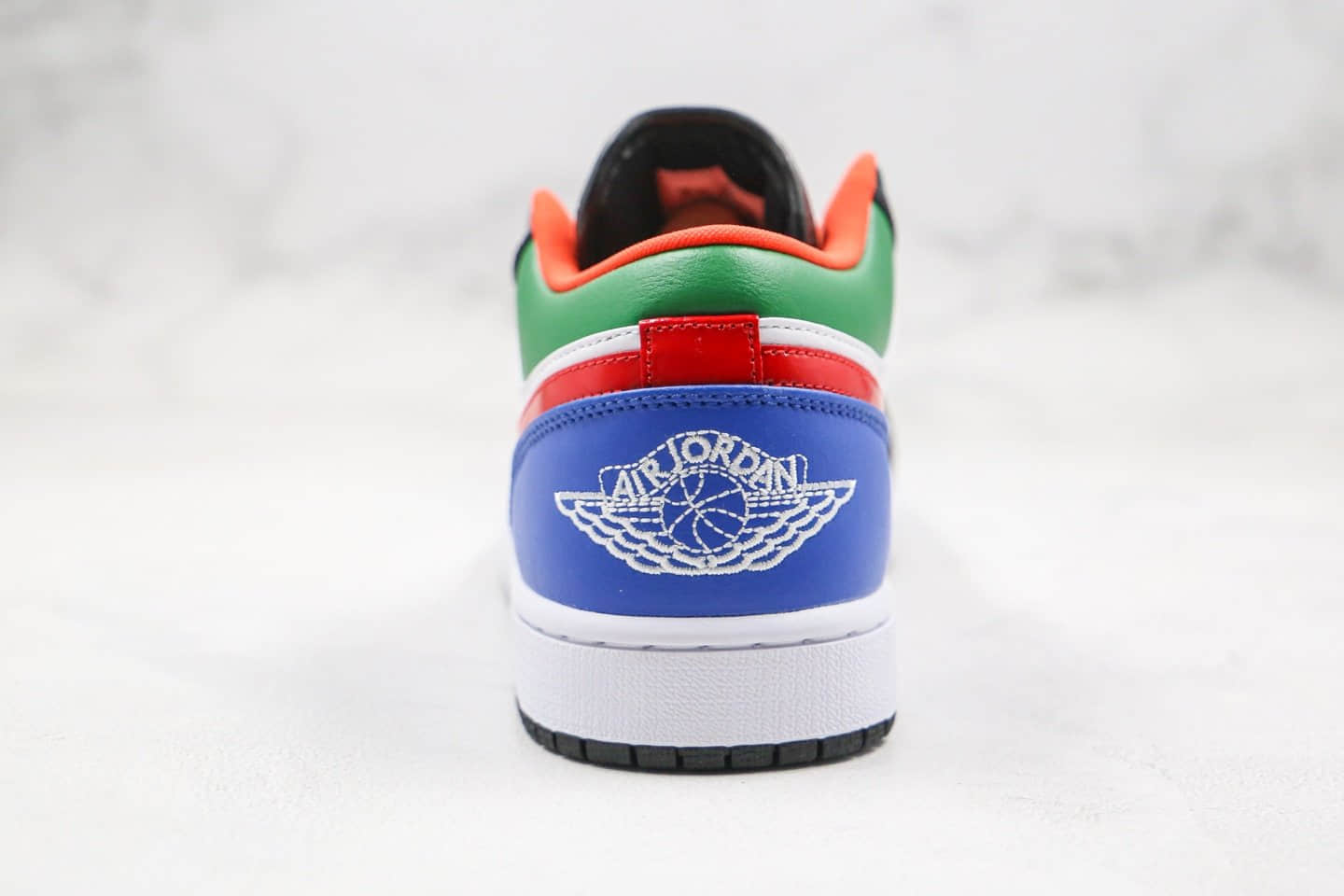 乔丹Air Jordan 1 Low纯原版本低帮AJ1多色拼接原装头层内置气垫 货号：CZ4776-101