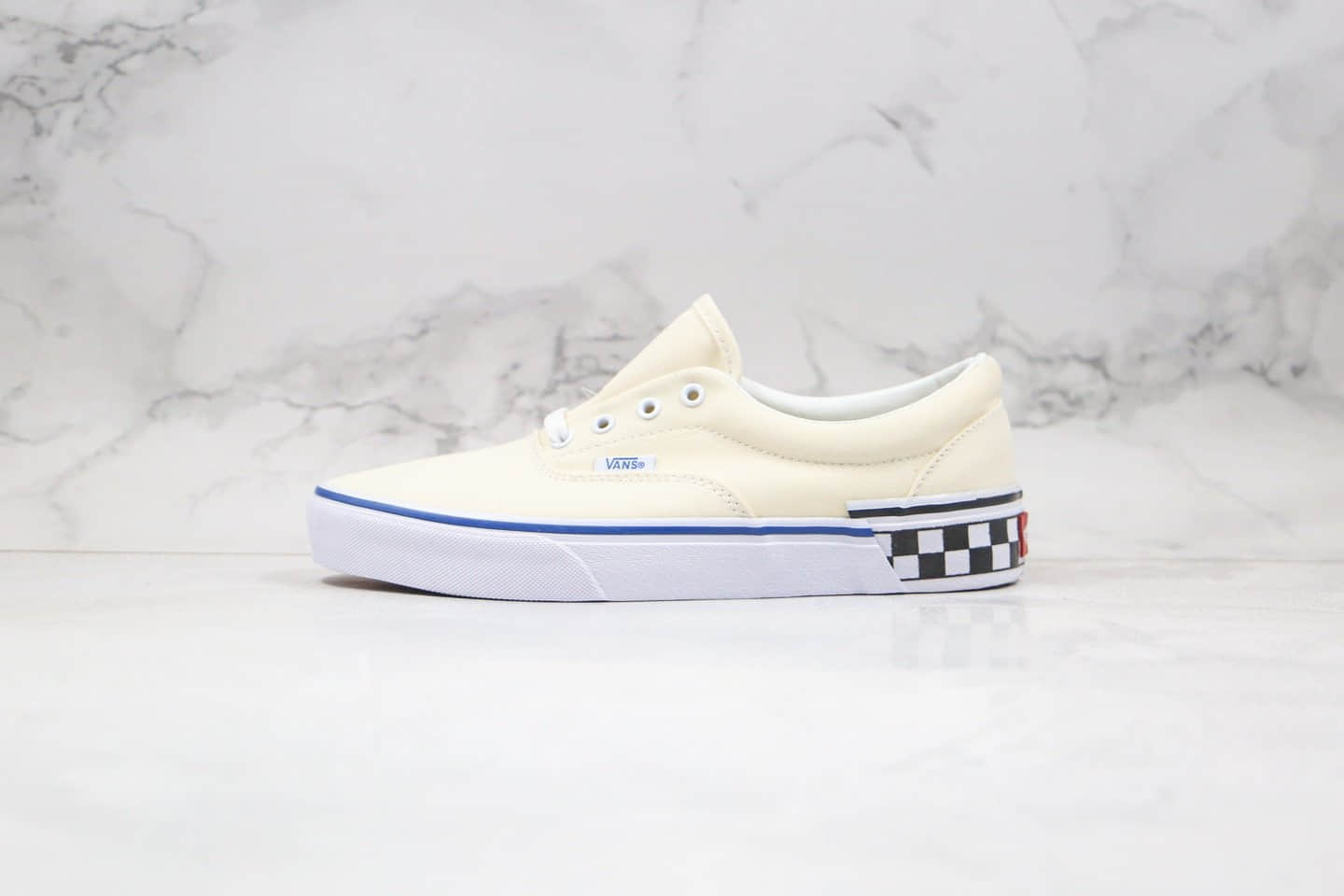 万斯Vans Era 95 DX公司级版本解构棋盘格子米白色原厂硫化大底 货号:VN0A38FRVOQ