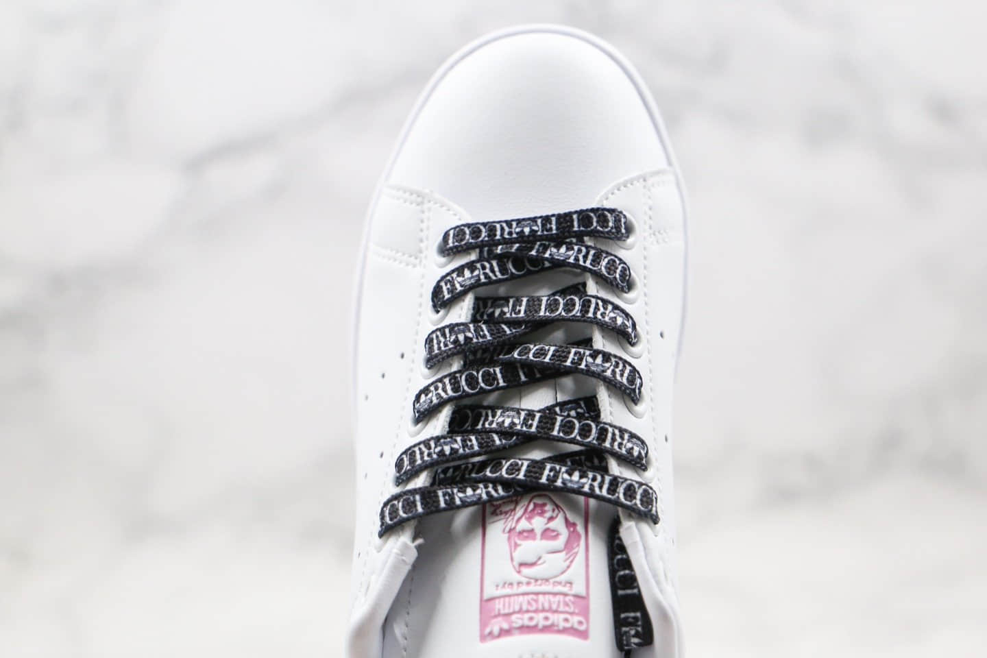 阿迪达斯Adidas Originals Stan Smith W纯原版本三叶草史密斯柠檬黄绿尾乌龟卡通涂鸦配色原档案数据开发 货号：EG5152