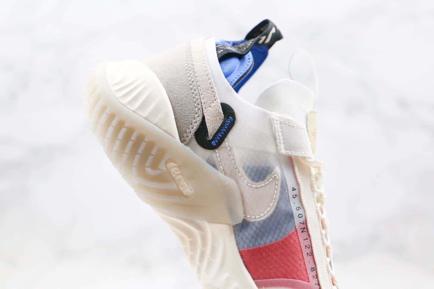 乔丹Air Jordan Delta SP AJ纯原版本陈冠希同款老爹鞋机跑鞋米白蓝色正确楦型 货号:CZ4778-100