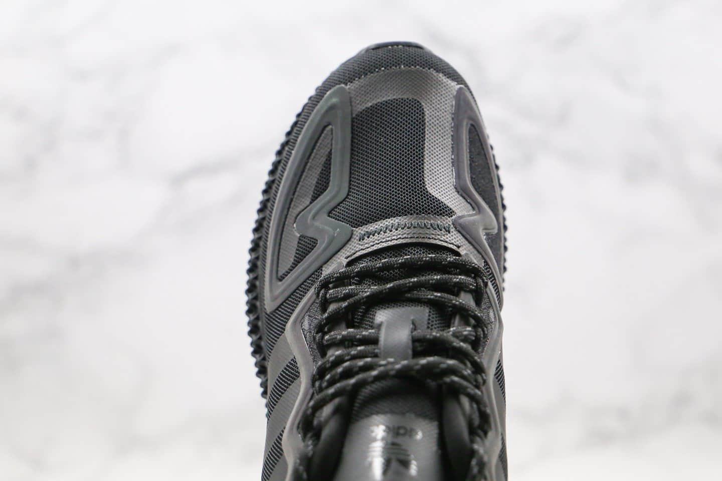 阿迪达斯adidas Originals ZX 2K 4D纯原版本易烊千玺同款爆米花缓震4D打印跑鞋黑变色龙原材一比一打造 货号:FV9029