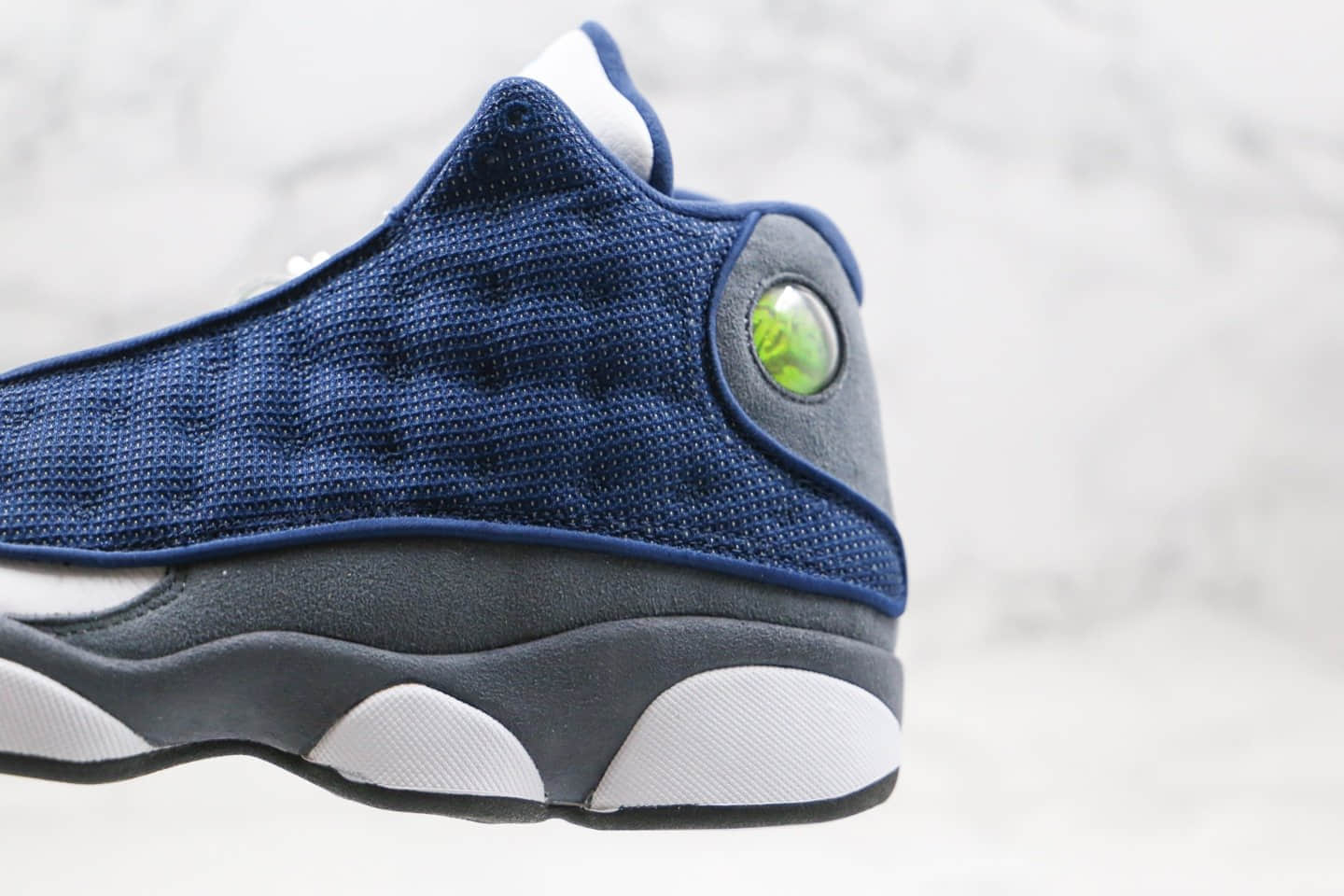 乔丹Air Jordan 13“Flint”纯原版本AJ13 GIGI梁咏琪同款海军蓝原档原盒支持实战 货号：414571-404