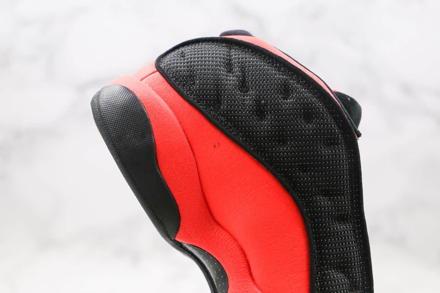 乔丹CLOT x Air Jordan 13 Low “Black and red”纯原版本陈冠希亲友限定低帮AJ13黑红色真碳原厂皮料 货号:AT3102-006