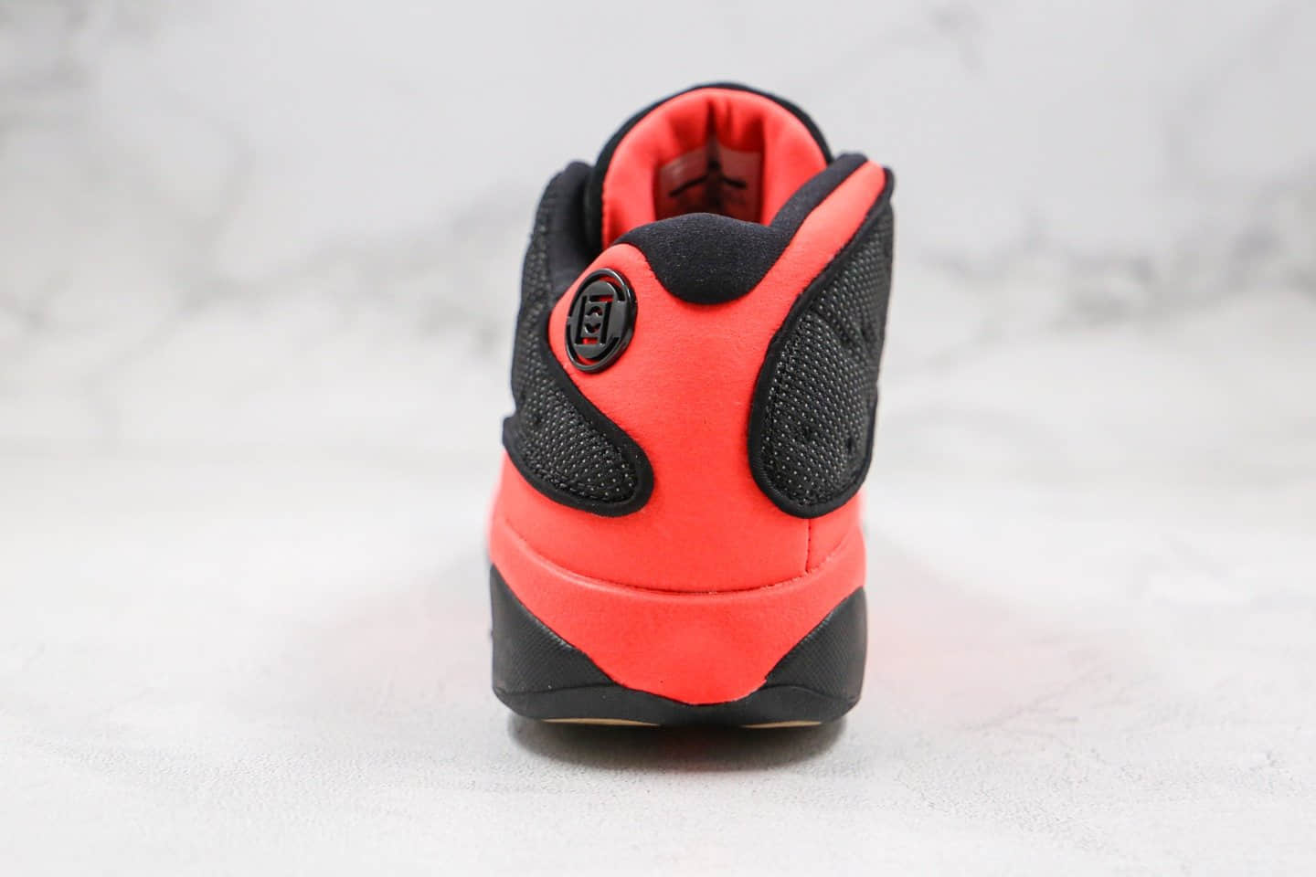 乔丹CLOT x Air Jordan 13 Low “Black and red”纯原版本陈冠希亲友限定低帮AJ13黑红色真碳原厂皮料 货号:AT3102-006