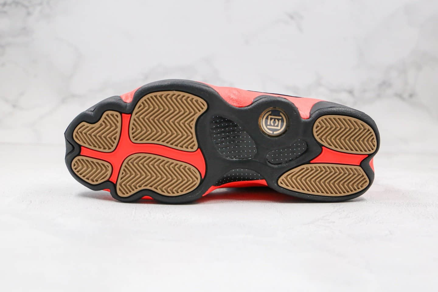 乔丹CLOT x Air Jordan 13 Low “Black and red”纯原版本陈冠希亲友限定低帮AJ13黑红色真碳原厂皮料 货号:AT3102-006