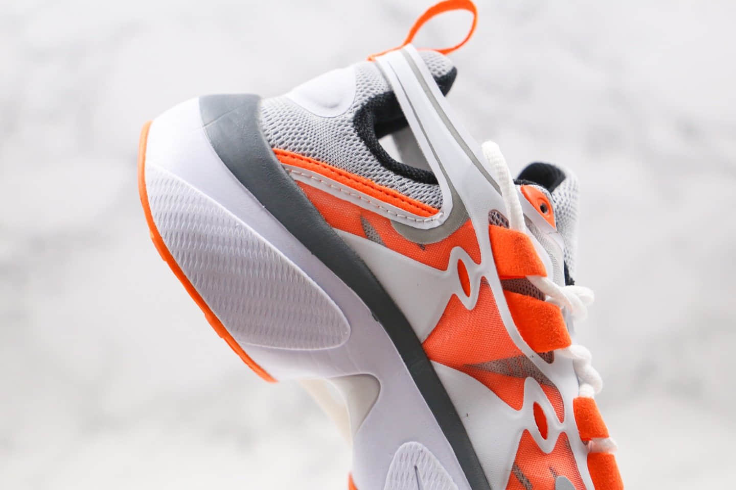 耐克Nike Signal DIMSIX Nike N110 D MS X Phantom纯原版本幻影信号老爹鞋灰橙色原盒原标正确鞋面蝉翼网纱料 货号：AT5303-126