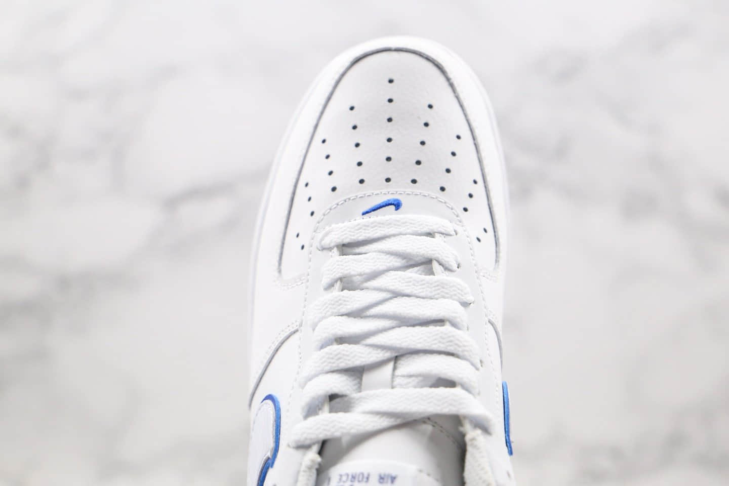 耐克Nike Air Force 1'07 Low Kentucky纯原版本低帮空军一号肯塔基大学白蓝色内置全掌Sole气垫 货号:CJ1366-003