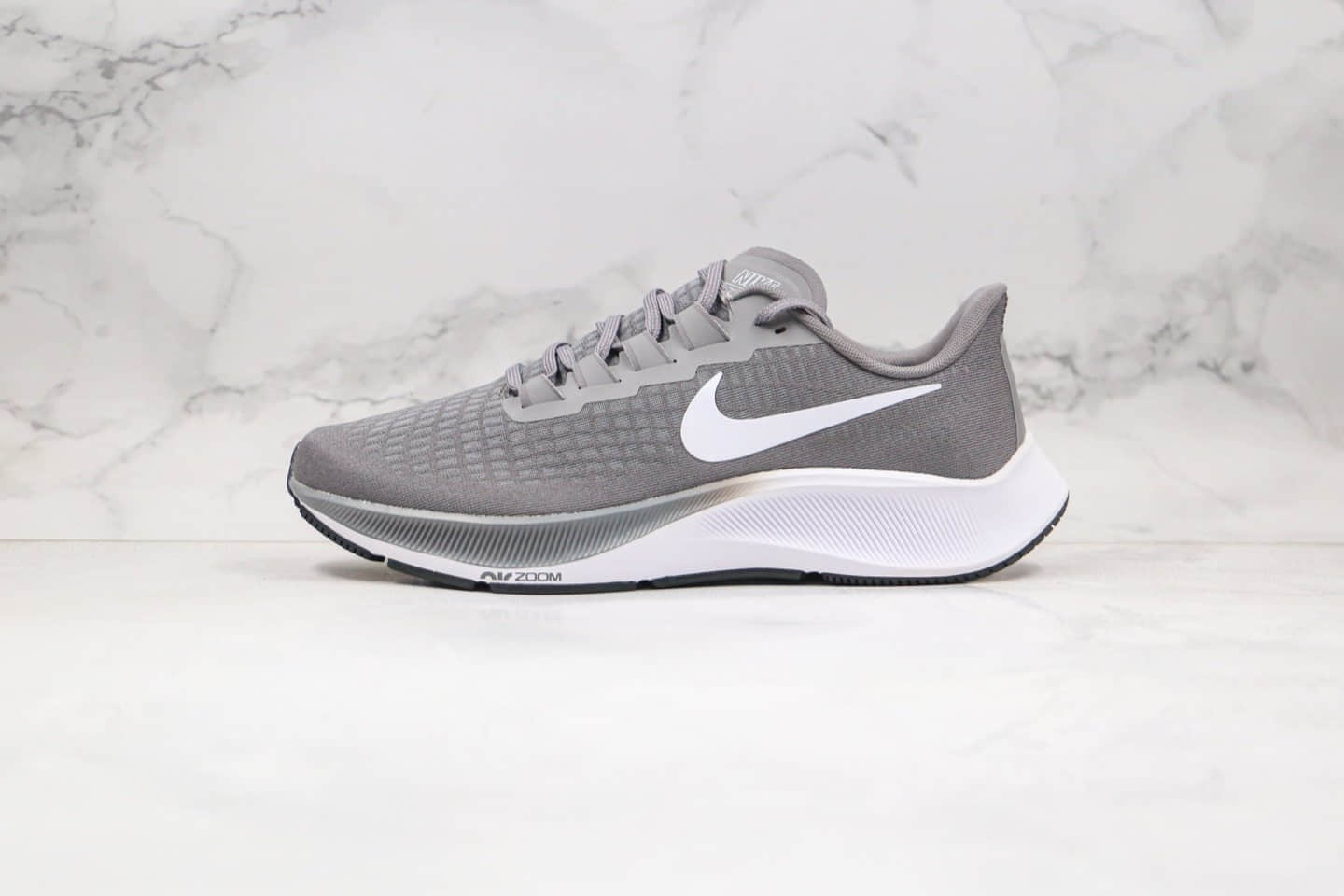 耐克NIKE AIR ZOOM PEGASUS 37X纯原版本马拉松登月37代深灰色跑步鞋内置Zoom气垫原盒原标 货号:CJ0506-002