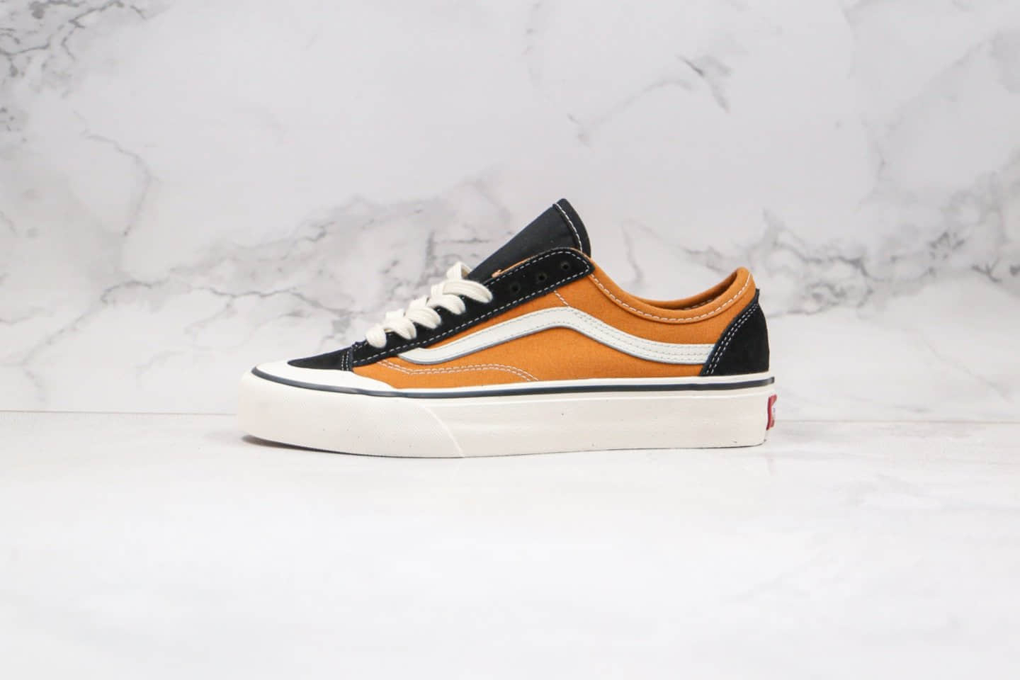 万斯VANS GODA STYLE 36 SF公司级版本半月包头低帮棕黑色安纳海姆硫化板鞋原盒原标 货号:VN0A3MVLK0E