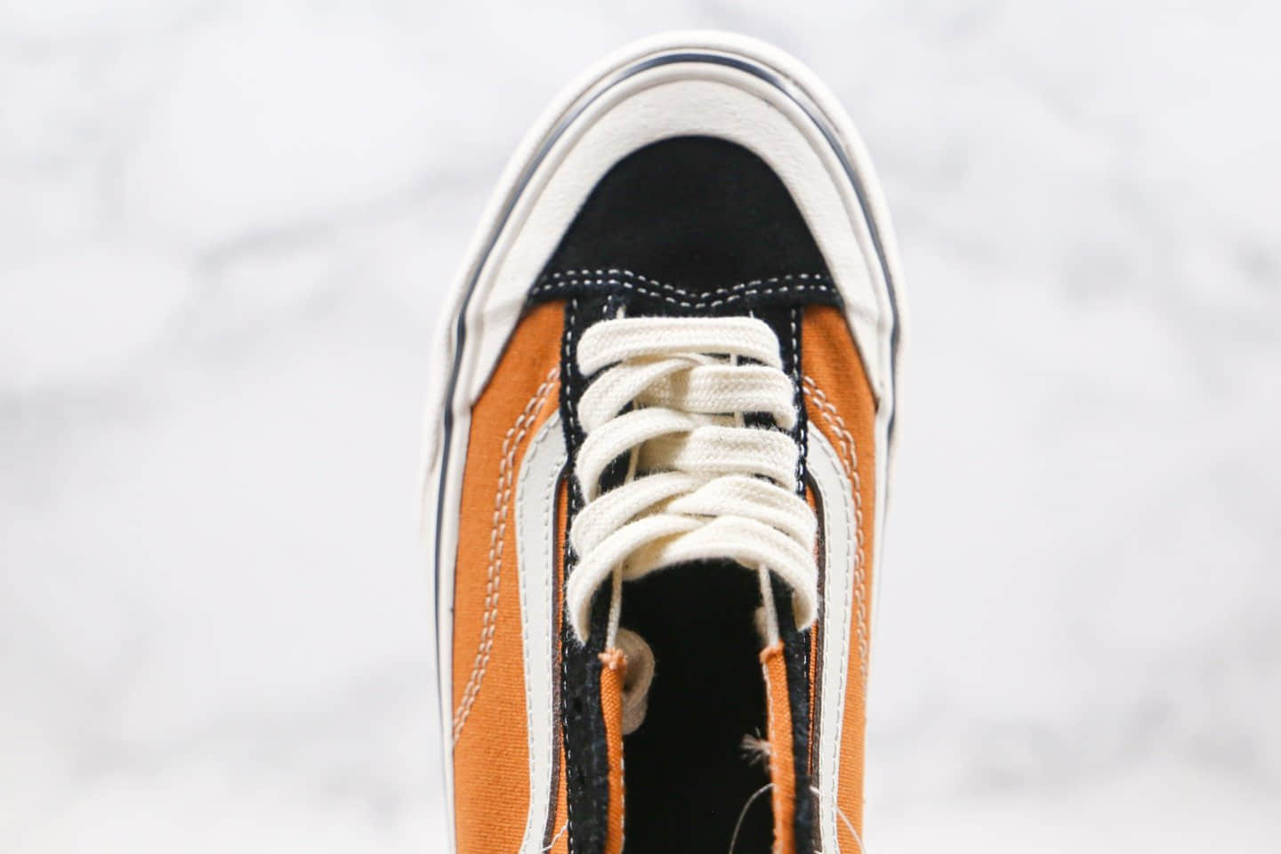 万斯VANS GODA STYLE 36 SF公司级版本半月包头低帮棕黑色安纳海姆硫化板鞋原盒原标 货号:VN0A3MVLK0E