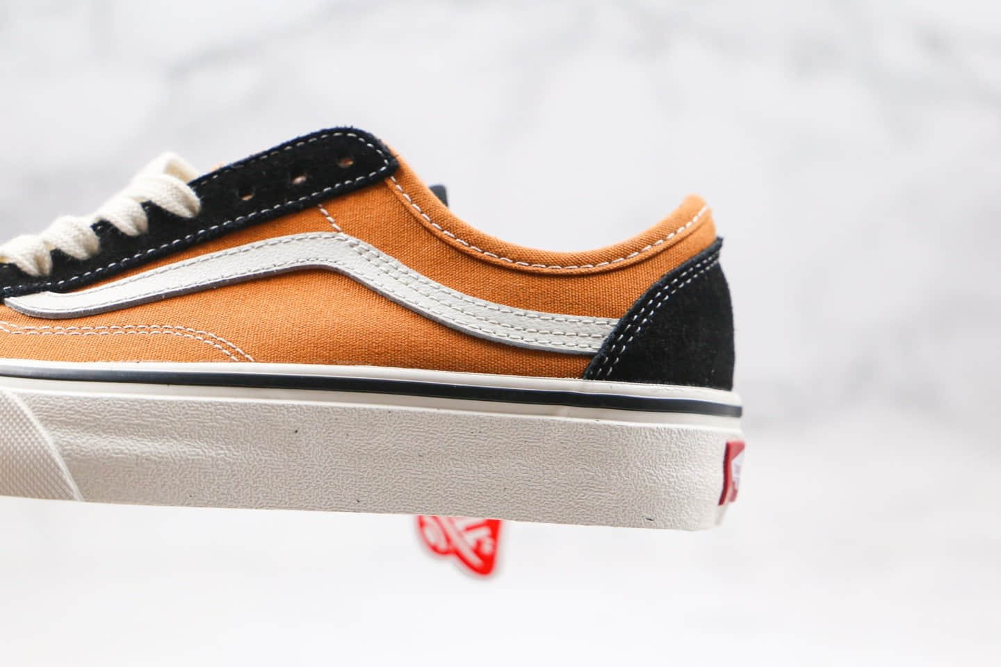 万斯VANS GODA STYLE 36 SF公司级版本半月包头低帮棕黑色安纳海姆硫化板鞋原盒原标 货号:VN0A3MVLK0E