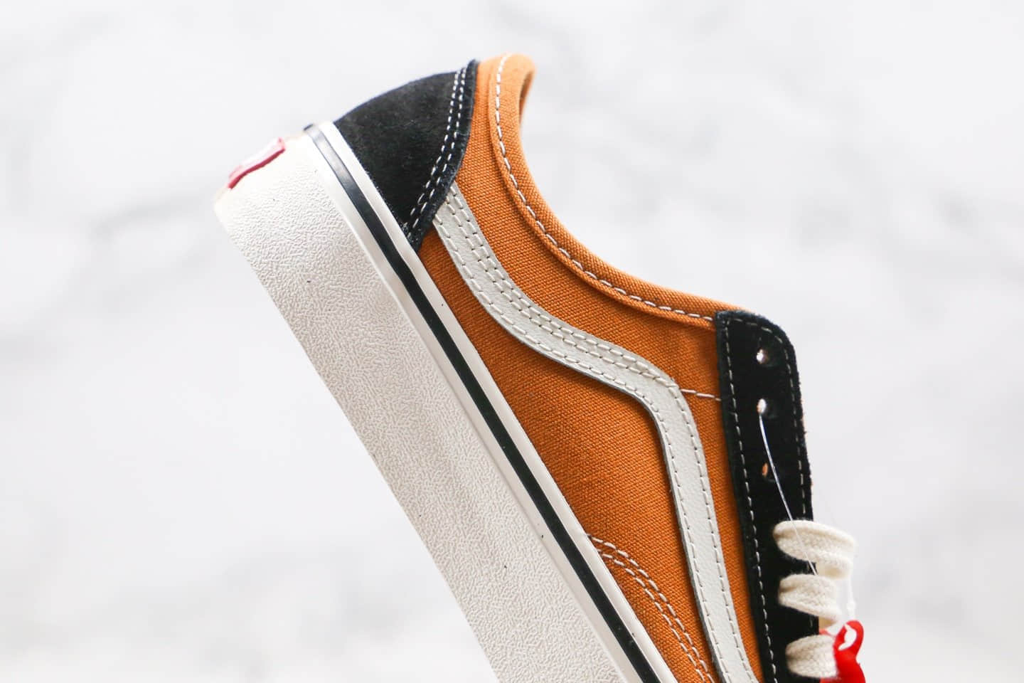 万斯VANS GODA STYLE 36 SF公司级版本半月包头低帮棕黑色安纳海姆硫化板鞋原盒原标 货号:VN0A3MVLK0E