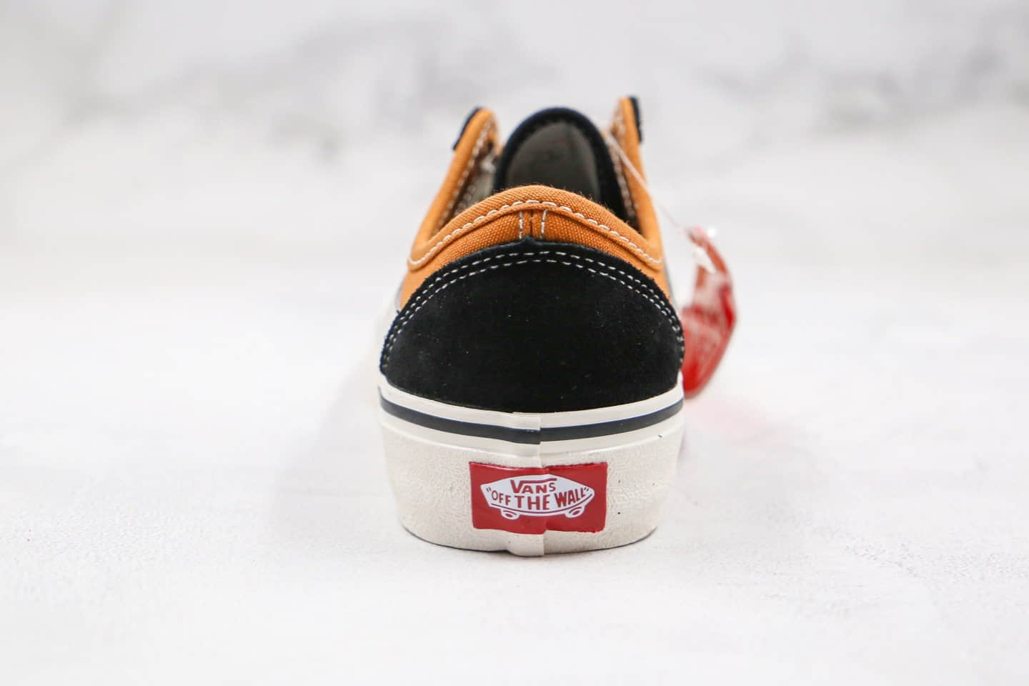 万斯VANS GODA STYLE 36 SF公司级版本半月包头低帮棕黑色安纳海姆硫化板鞋原盒原标 货号:VN0A3MVLK0E