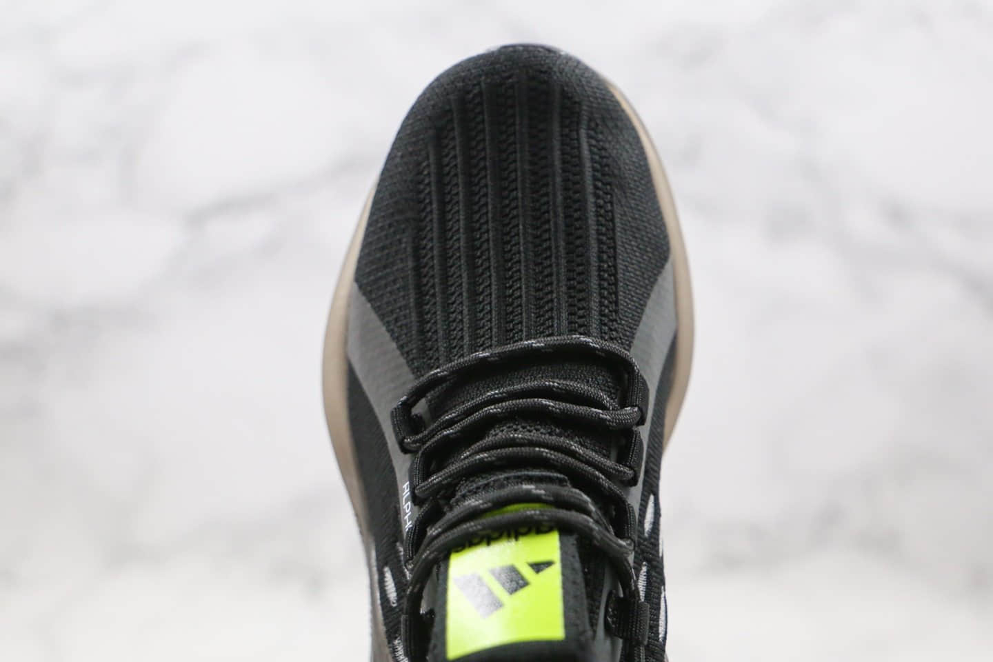 阿迪达斯Adidas Alphabounce Instinct M FT2纯原版本阿尔法跑鞋十周年纪念版黑绿色原档案数据开发 货号:CG3402