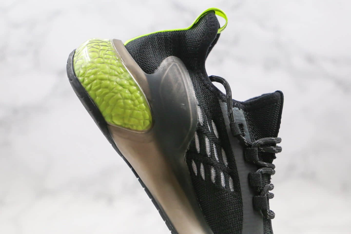 阿迪达斯Adidas Alphabounce Instinct M FT2纯原版本阿尔法跑鞋十周年纪念版黑绿色原档案数据开发 货号:CG3402