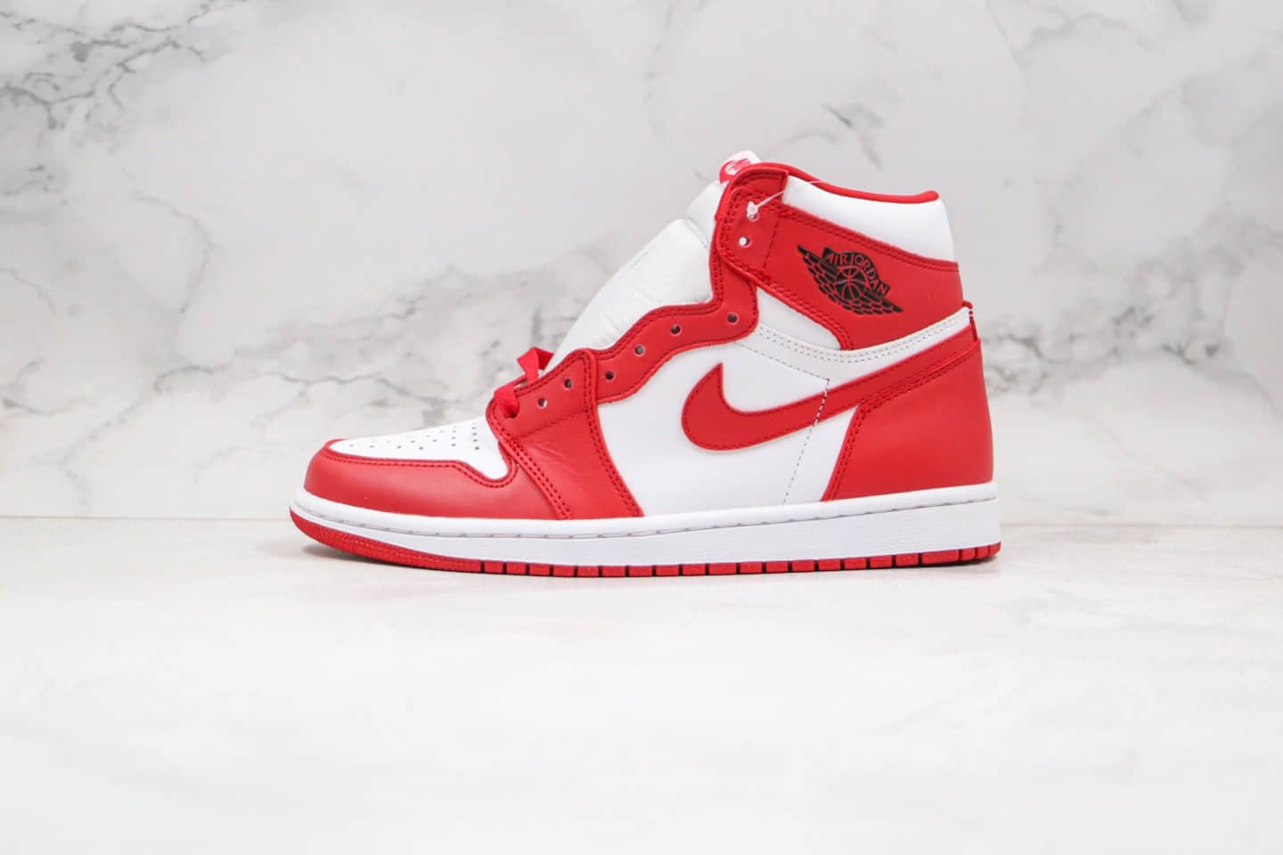 乔丹Air Jordan 1 High '85 New Beginnings纯原版本高帮AJ1翻转白红芝加哥配色正确后跟定型原盒原标 货号：CQ4921-601