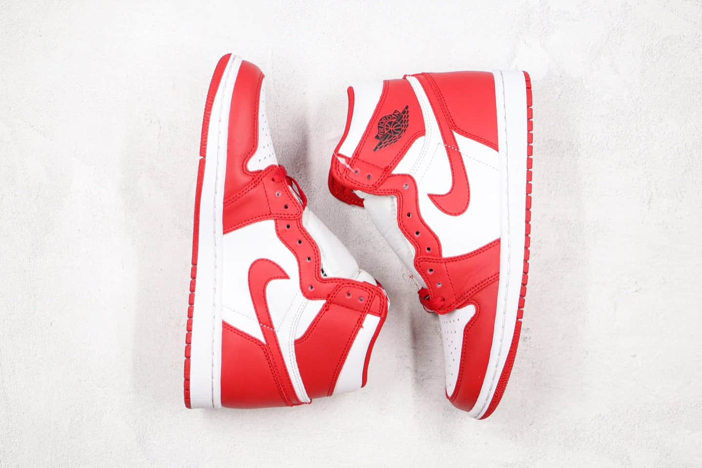 乔丹Air Jordan 1 High '85 New Beginnings纯原版本高帮AJ1翻转白红芝加哥配色正确后跟定型原盒原标 货号：CQ4921-601