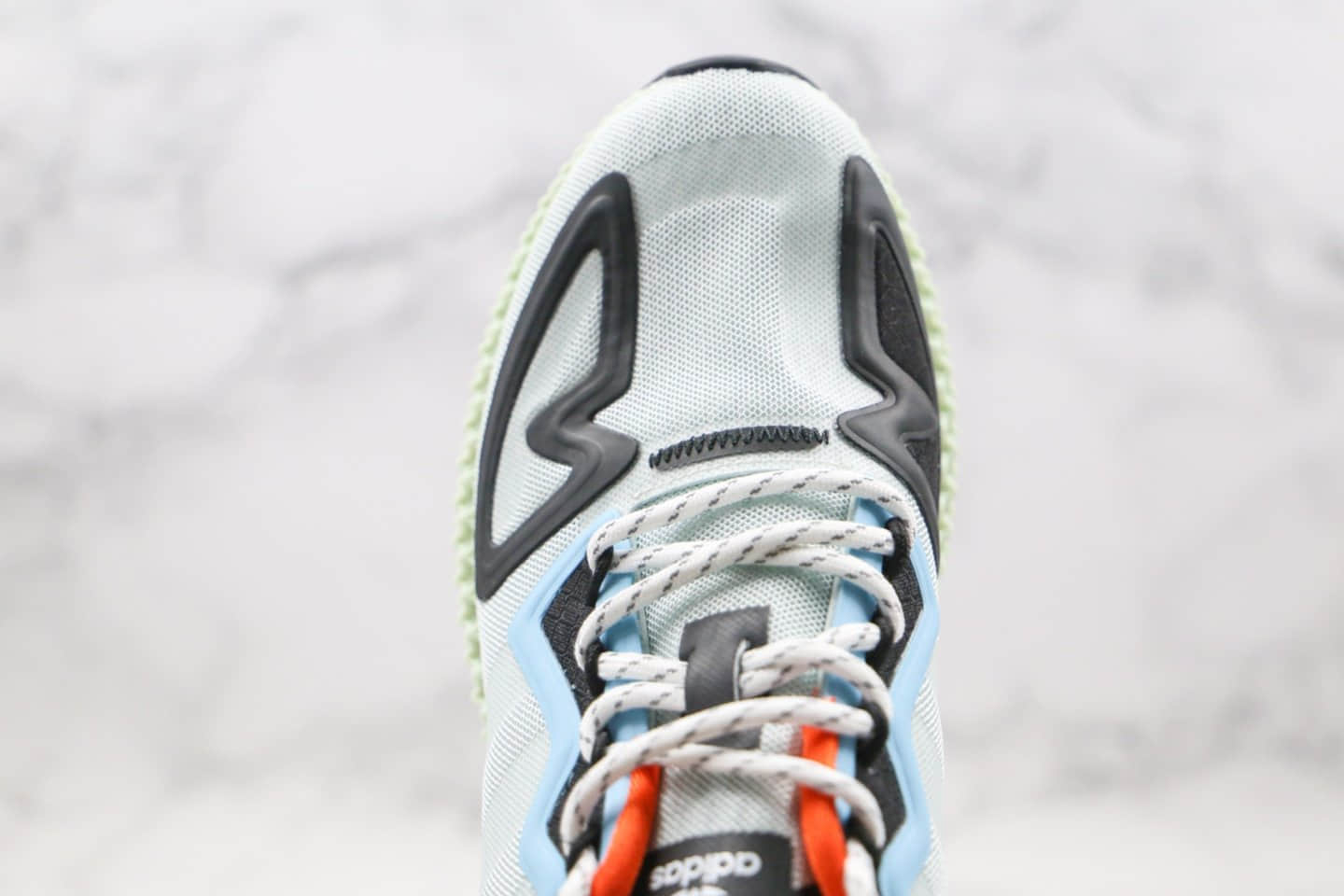 阿迪达斯adidas ZX 2K 4D “Dash Green”纯原版本4D打印科技运动慢跑鞋薄荷绿原鞋开模 货号:FV8500