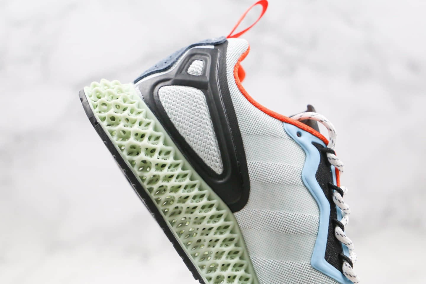 阿迪达斯adidas ZX 2K 4D “Dash Green”纯原版本4D打印科技运动慢跑鞋薄荷绿原鞋开模 货号:FV8500