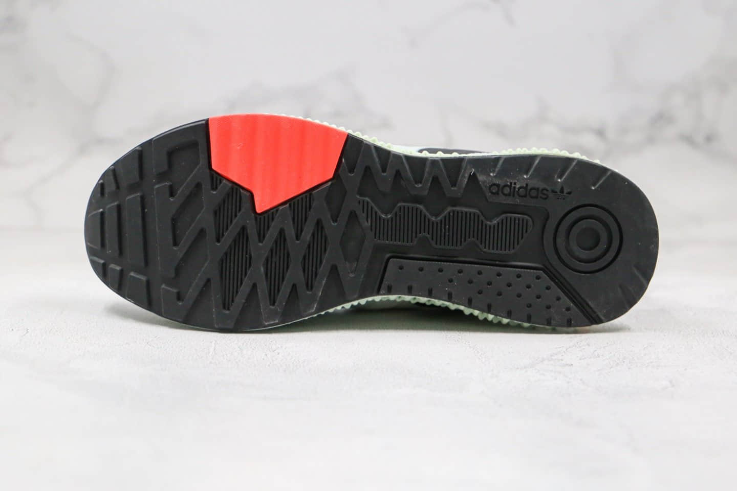 阿迪达斯adidas ZX 2K 4D “Dash Green”纯原版本4D打印科技运动慢跑鞋薄荷绿原鞋开模 货号:FV8500