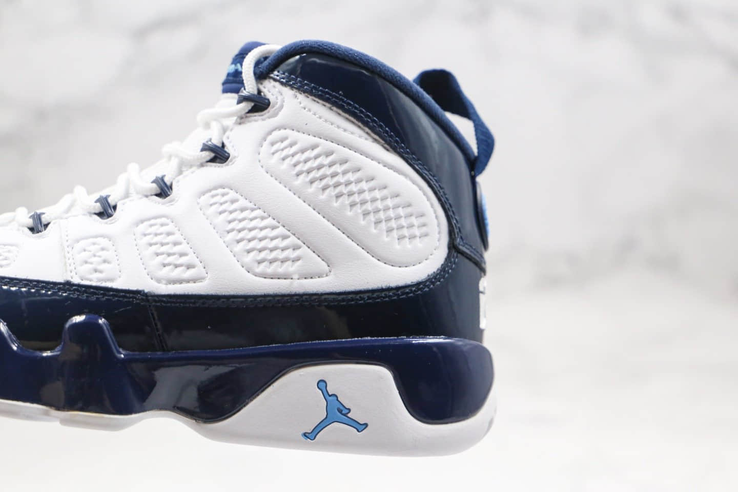 乔丹Air Jordan 9 “UNC”纯原版本AJ9全明星大学蓝内置真Sole气垫 货号：302370-145