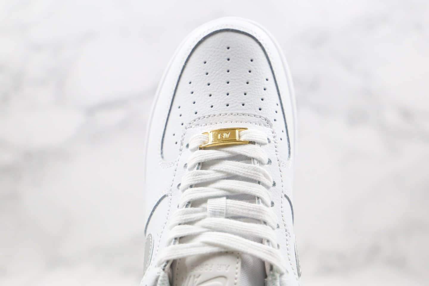 耐克Nike Air Force 1 Low公司级版本空军一号板鞋AF1白银3M反光原纸板开发 货号:AH0287-012