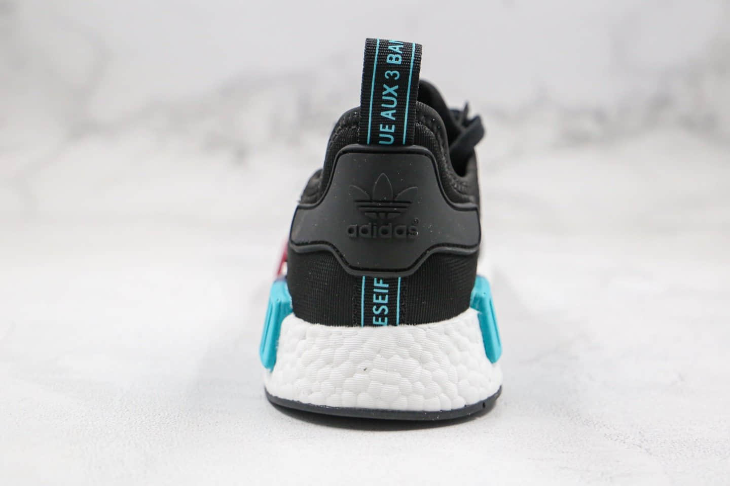 阿迪达斯adidas Boost NMD纯原版本爆米花跑鞋黑渐变色原档案数据开发 货号:FW4365