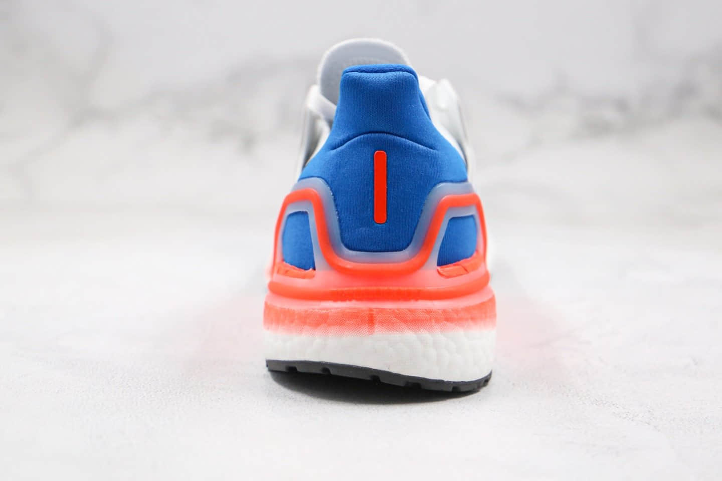 阿迪达斯Adidas Ultra Boost 20 Consortium纯原版本北美限定UB6.0白蓝橙色爆米花跑鞋原厂巴斯夫大底 货号:FY3453