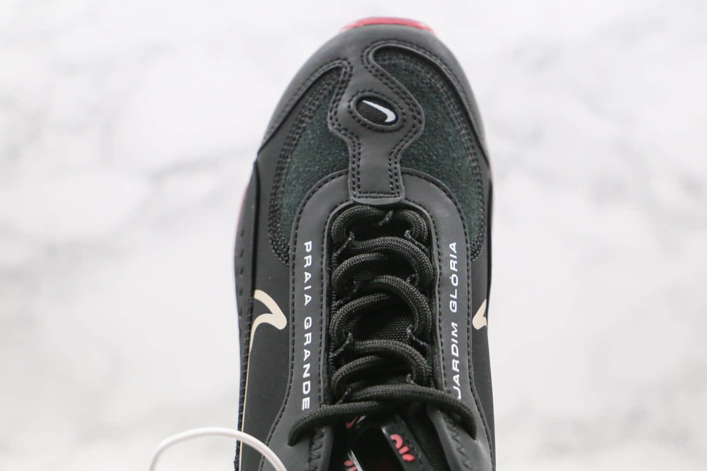 耐克Nike Air Max 2090 Neymar Jr纯原版本内马尔联名款Max2090气垫鞋黑酒红配色内置真气垫 货号:CU9371-001