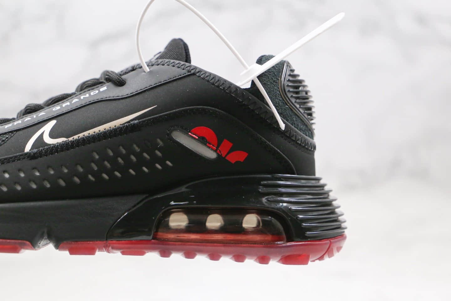 耐克Nike Air Max 2090 Neymar Jr纯原版本内马尔联名款Max2090气垫鞋黑酒红配色内置真气垫 货号:CU9371-001