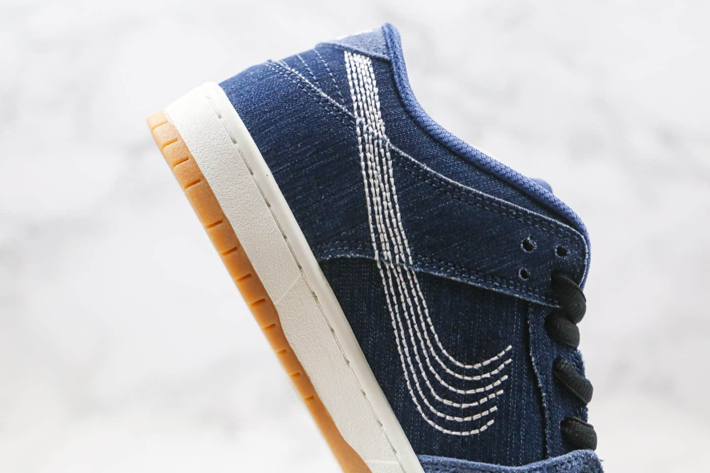 耐克Nike SB Dunk Low Pro PRM “Denim Gum”纯原版本低帮SB板鞋单宁牛仔蓝色原鞋开发 货号：CV0316-400